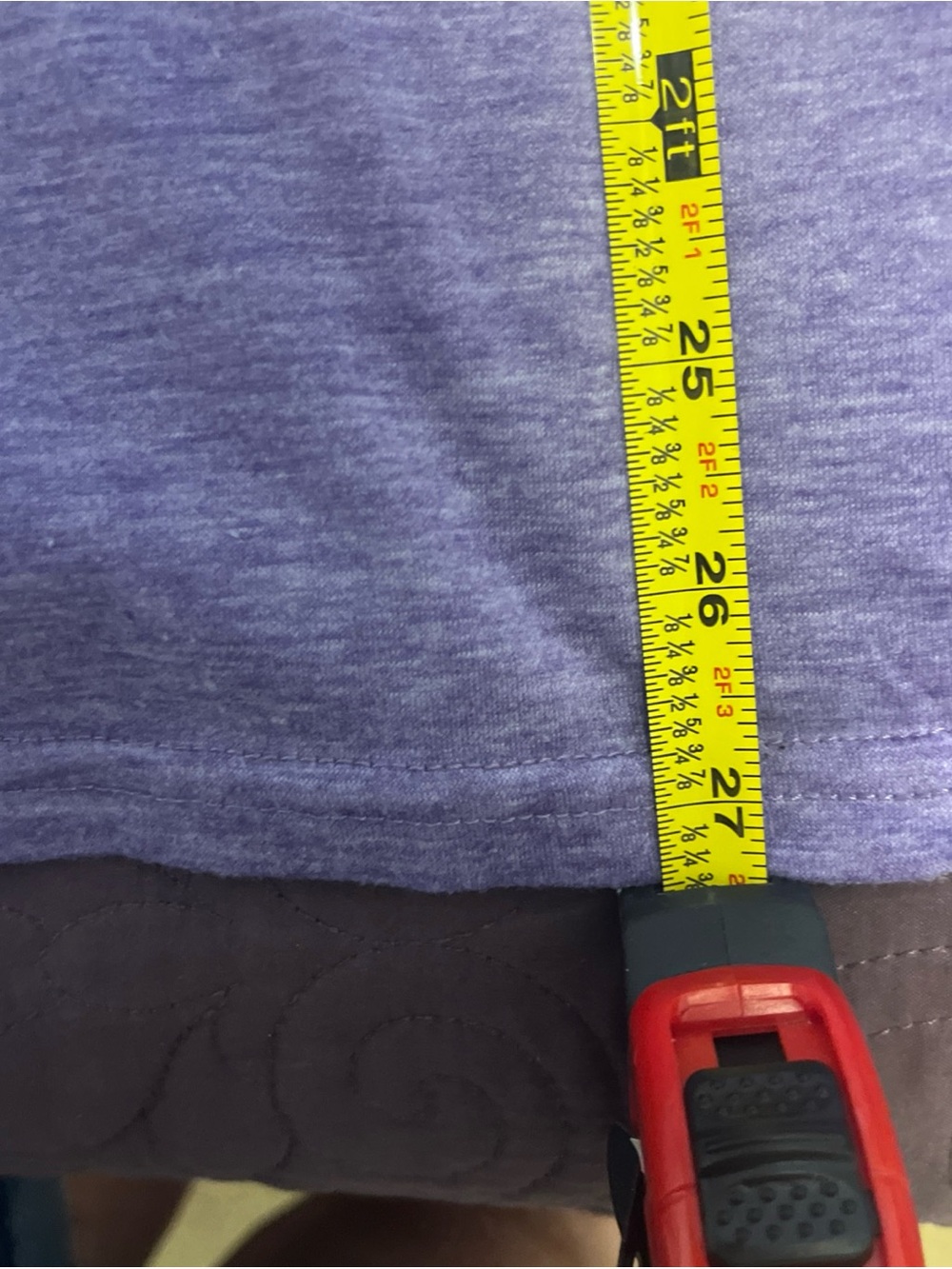 SHEIN Lavender V-Neck Tee with Wildflower Print - Picture 7 of 7